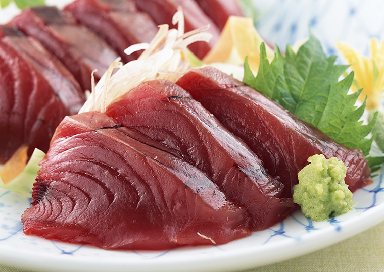 国産 生かつお刺身用 接客サービス日本一を目指している健康スーパー ランドローム