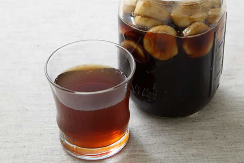 黒酢のバナナ・黒糖フルーツ酢