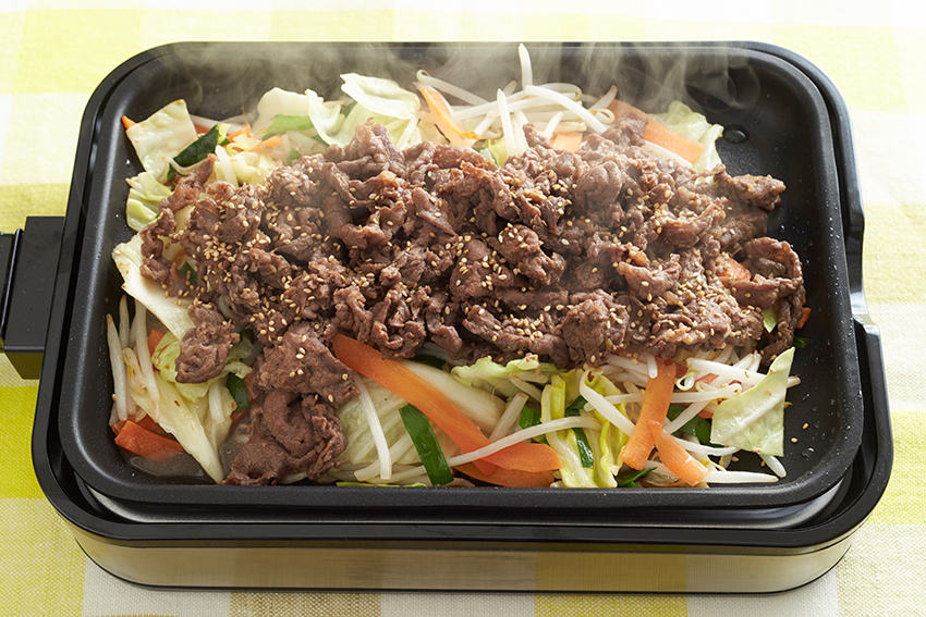 牛肉のプルコギ風
