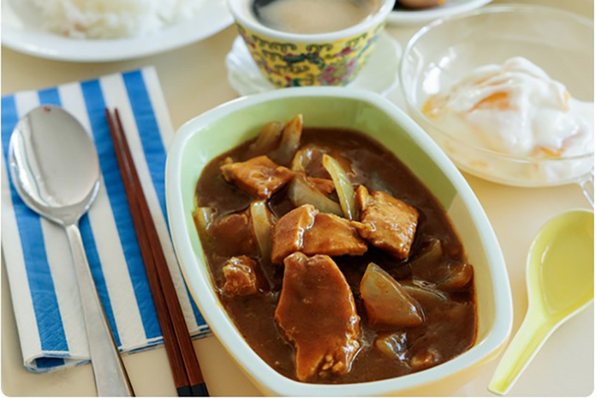 レンジツナカレー