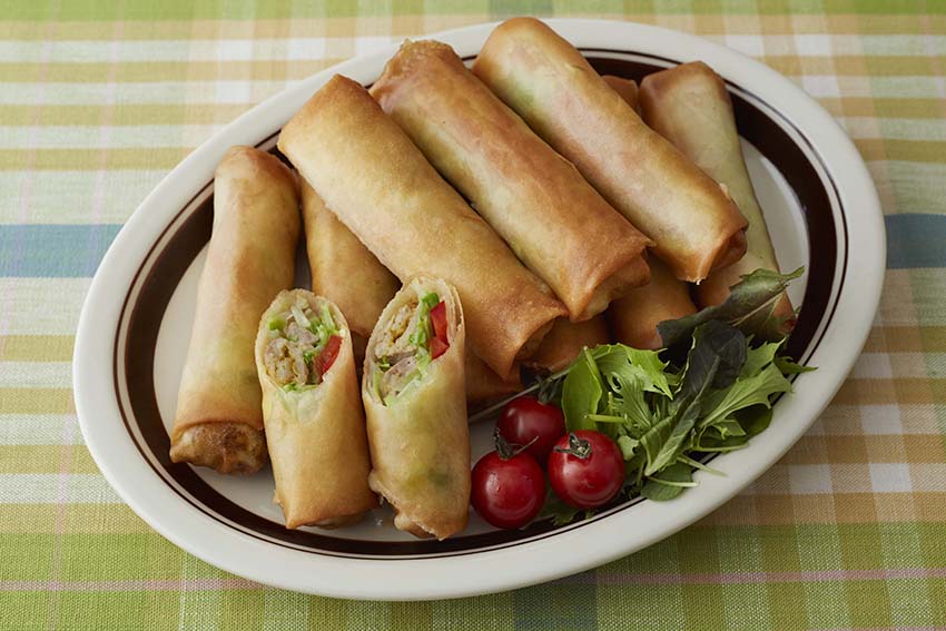 カラフル春巻き