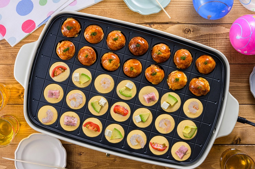 カラフルたこ焼