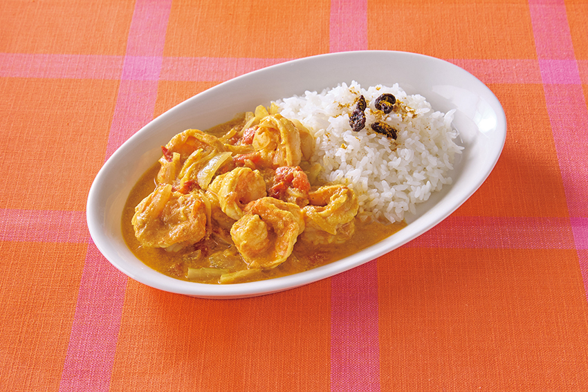スパイシーえびカレー