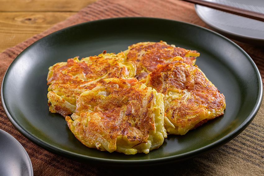 白だし香る！ハッシュド大根