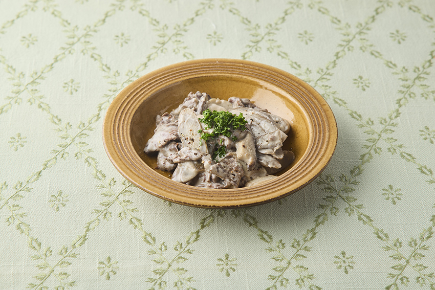 牛肉とごぼうのクリーム煮