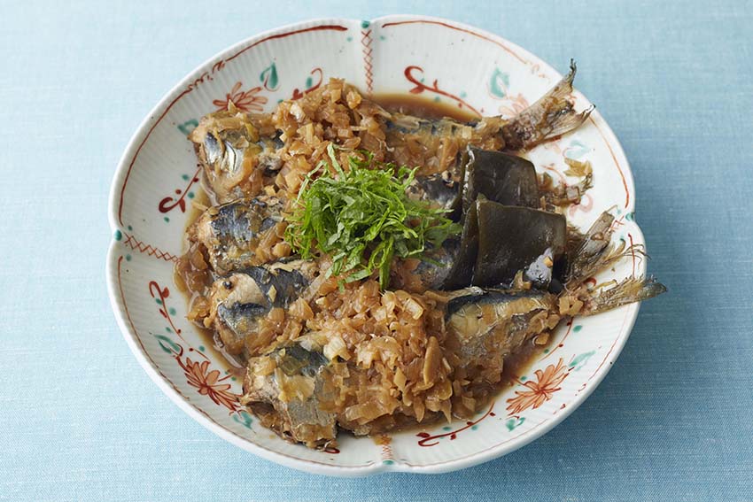いわしの薬味煮