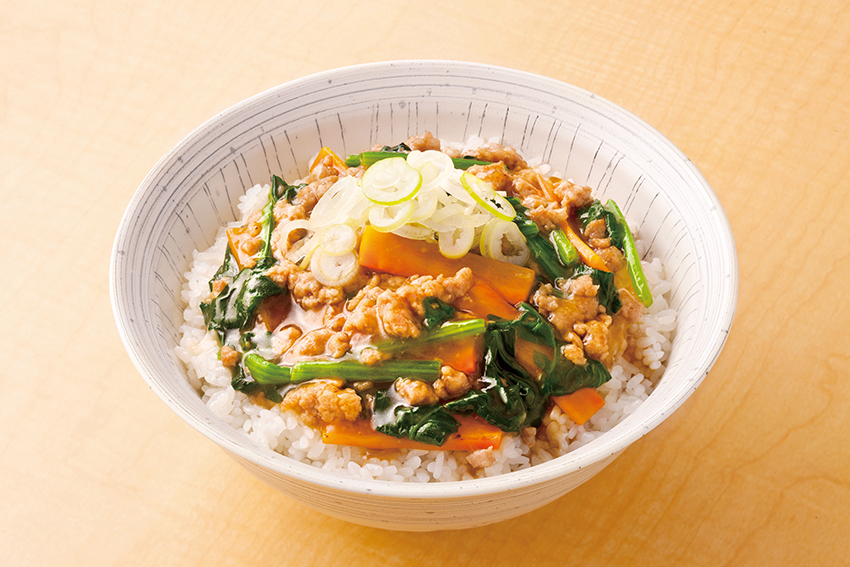 そぼろの中華丼
