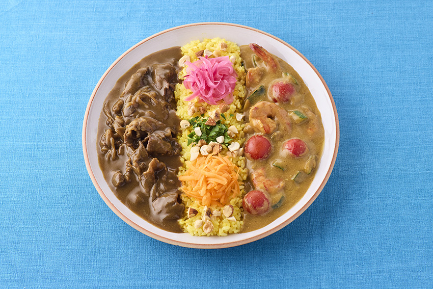 あいがけカレー