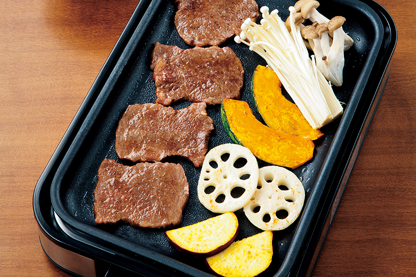 秋野菜たっぷり焼肉