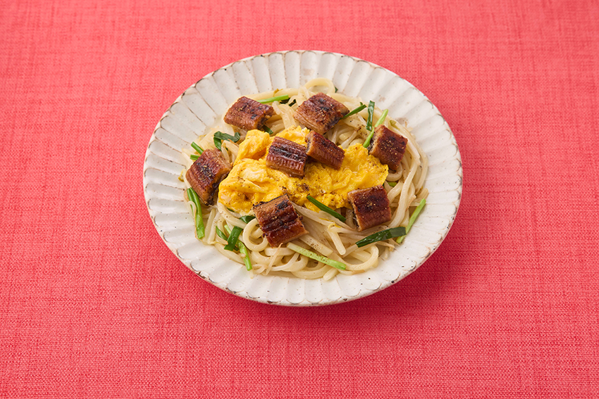 うなぎの焼きうどん
